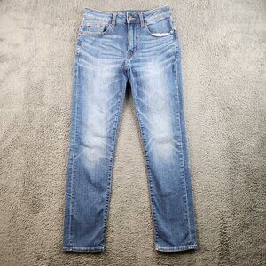 American Eagle AE Flex Slim Straight Jeans Men's 29x32 Stretch Medium Wash Denim
